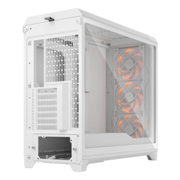 Meshify 3 XL RGB TG Clear Tint, Tempered Glass, No PSU, E-ATX, White, Full Tower Case
