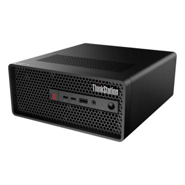 ThinkStation P3 Ultra SFF Gen 2 (30J50034US), Intel® Core™ Ultra 5 235, 32GB (2x16GB) DDR5-6400 CSODIMM Memory, 512GB SSD M.2 2280 PCIe 5.0x4 Performance NVMe Opal, Intel® Graphics, Windows 11 Pro