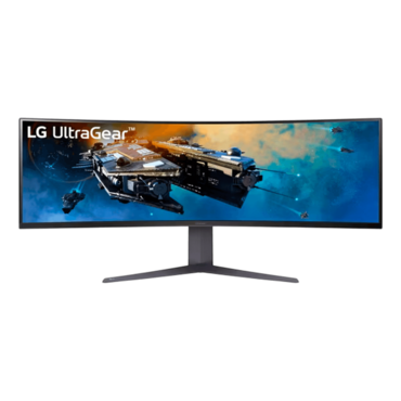 UltraGear™ 45GR65DC-B, Curved, 44.5&quot; VA, 5120 x 1440 (UWDQHD), 1 ms, 200Hz, FreeSync™ Premium Pro Gaming Monitor