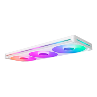 F420 RGB Core 420mm, White, ARGB LEDs, 2000 RPM, 98.61 CFM, 34.5 dBA, Cooling Fan