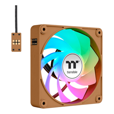 CT120 EX Reverse ARGB Gravel Sand 3 x 120mm, ARGB LEDs, 2000 RPM, 65.82 CFM, 31.2 dBA, Cooling Fans