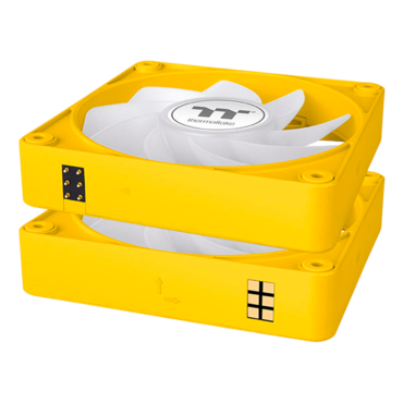 CT120 EX Reverse ARGB Bumblebee 3 x 120mm, ARGB LEDs, 2000 RPM, 65.82 CFM, 31.2 dBA, Cooling Fans