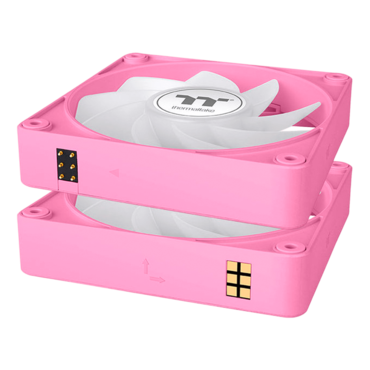 CT120 EX Reverse ARGB Bubble Pink 3 x 120mm, ARGB LEDs, 2000 RPM, 65.82 CFM, 31.2 dBA, Cooling Fans