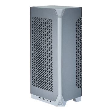 Ncore 100 Air, No PSU, Mini-ITX, White, Mini Tower Case