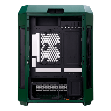 The Tower 600, Tempered Glass, No PSU, ATX, Racing Green, Mid Tower Case