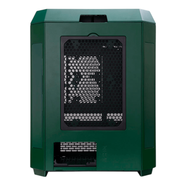 The Tower 600, Tempered Glass, No PSU, ATX, Racing Green, Mid Tower Case