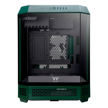The Tower 600, Tempered Glass, No PSU, ATX, Racing Green, Mid Tower Case