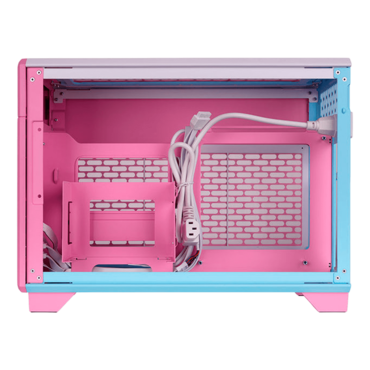 TR100, No PSU, Mini-ITX, Bubble Pink, Mini Tower Case