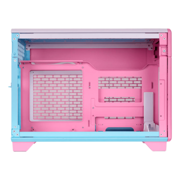 TR100, No PSU, Mini-ITX, Bubble Pink, Mini Tower Case