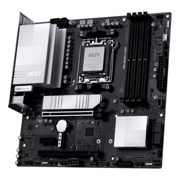PRO B850M-A WIFI, AMD B850 Chipset, AM5, microATX Motherboard