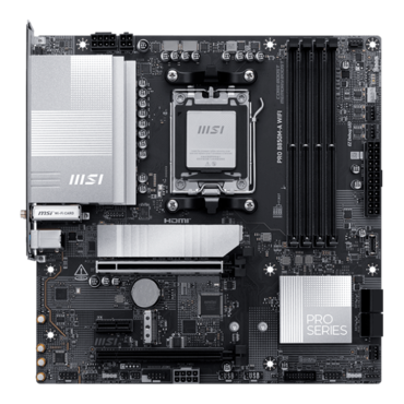 PRO B850M-A WIFI, AMD B850 Chipset, AM5, microATX Motherboard