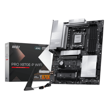 PRO X870E-P WIFI, AMD X870E Chipset, AM5, ATX Motherboard