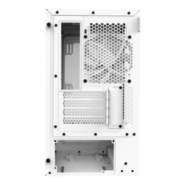H3 Flow (2025), Tempered Glass, No PSU, microATX, White, Mini Tower Case