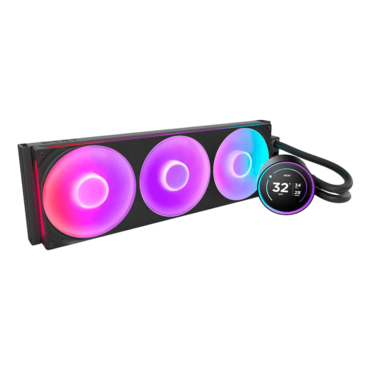 Kraken Elite 420 RGB, 420mm Radiator, Liquid Cooling System