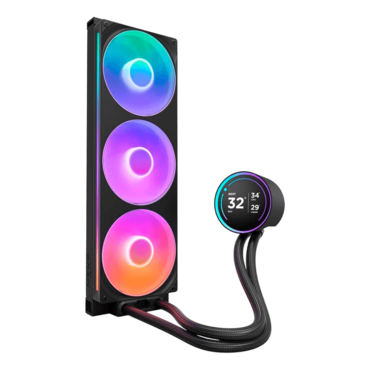Kraken Elite 420 RGB, 420mm Radiator, Liquid Cooling System