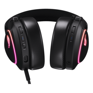 ROG Delta II, Wired/Bluetooth/Wireless, Black, Gaming Headset