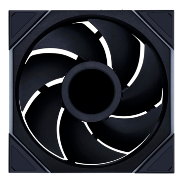 UNI FAN TL140 LCD Wireless 140mm, ARGB LEDs, 1600 RPM, 68.1 CFM, 28.5 dBA, Cooling Fan