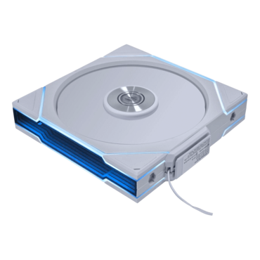 UNI FAN TL Wireless 140 Reverse 140mm, White, ARGB LEDs, 1800 RPM, 103.9 CFM, 31 dBA, Cooling Fan