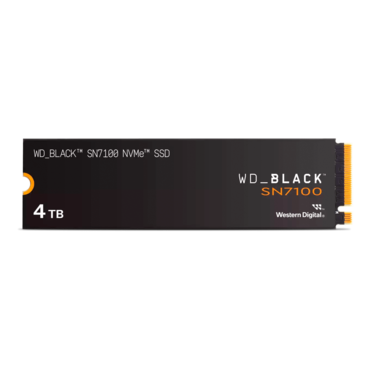 4TB WD_Black SN7100, 7000 / 6700 MB/s, 3D TLC NAND, PCIe NVMe 4.0 x4, M.2 2280 SSD