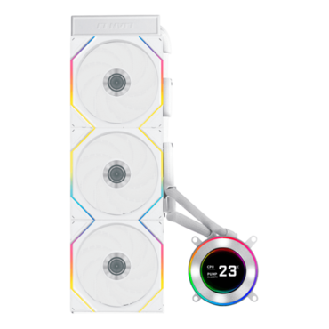 HydroShift II LCD-C 360TL, White, 360mm Radiator, Liquid Cooling System