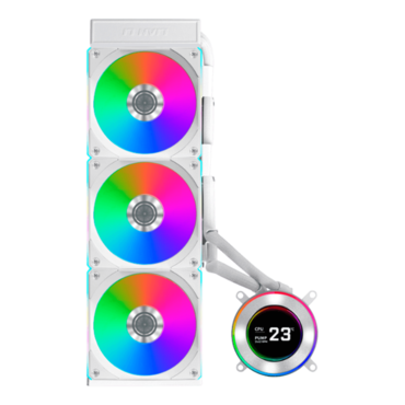 HydroShift II LCD-C 360CL, White, 360mm Radiator, Liquid Cooling System