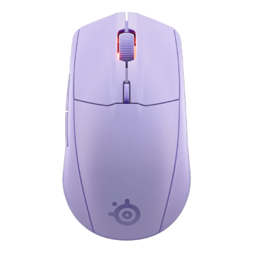 Rival 3 Wireless Gen 2, 18000-dpi, Wireless/Bluetooth, Lavender, Optical Gaming Mouse
