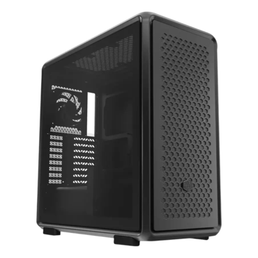 MasterFrame 600, Tempered Glass, No PSU, ATX, Black, Mid Tower Case