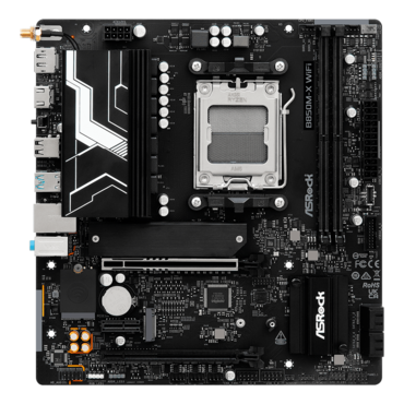 B850M-X WiFi R2.0, AMD B850 Chipset, AM5, microATX Motherboard