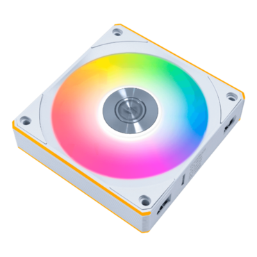 UNI FAN CL Wireless 3 x 120mm, White, w/ Controller, ARGB LEDs, 2150 RPM, 77.34 CFM, 29.8 dBA, Cooling Fans