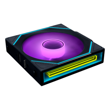 UNI FAN SL-INF Wireless 120mm, ARGB LEDs, 2300 RPM, 67 CFM, 29.2 dBA, Cooling Fan