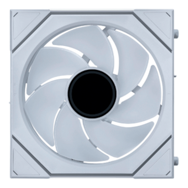 UNI FAN SL-INF Wireless Reverse 3 x 120mm, White, w/ Controller, ARGB LEDs, 2200 RPM, 69.7 CFM, 32.2 dBA, Cooling Fans