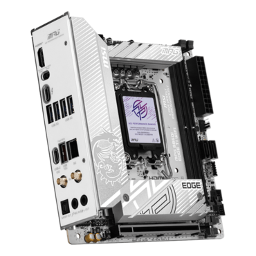 MPG B860I EDGE TI WIFI, Intel® B860 Chipset, LGA 1851, Thunderbolt™ 4, Mini-ITX Motherboard
