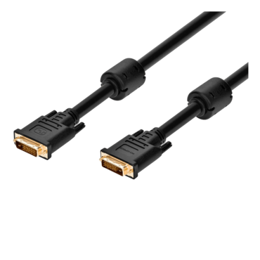 10ft 28AWG CL2 Dual Link DVI-D Cable - Black