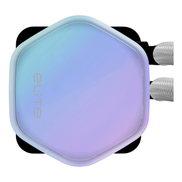 Elite Liquid 240, White, 240mm Radiator, Liquid Cooling System