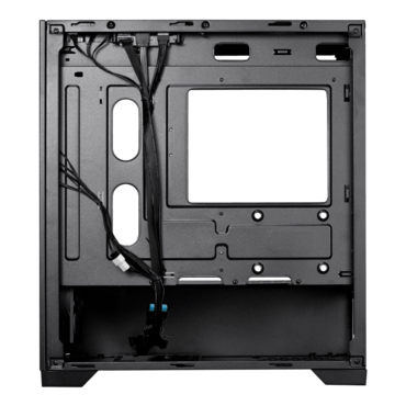 Elite 302, Tempered Glass, No PSU, microATX, Black, Mini Tower Case