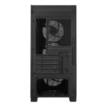 Elite 302, Tempered Glass, No PSU, microATX, Black, Mini Tower Case