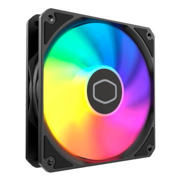 MasterFan MF120 Lite ARGB 120mm, ARGB LEDs, 1750 RPM, 70.5 CFM, 30 dBA, Cooling Fan