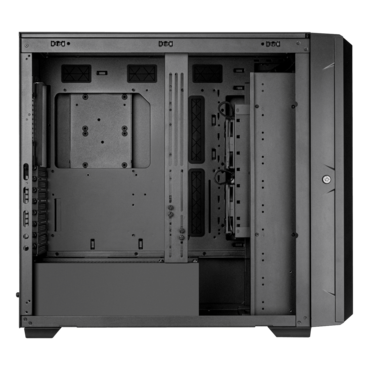CS383, 8x 3.5"/2.5" External Bays, No PSU, E-ATX / SSI-EEB, Black, Full Tower Chassis
