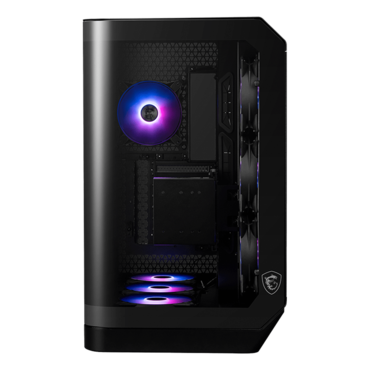 MAG PANO 120R PZ, Tempered Glass, No PSU, ATX, Black, Mid Tower Case