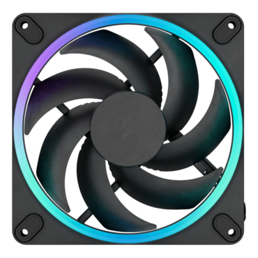 Momentum 14 RGB 3 x 140mm, ARGB LEDs, 1800 RPM, 74.39 CFM, 28 dBA, Cooling Fan