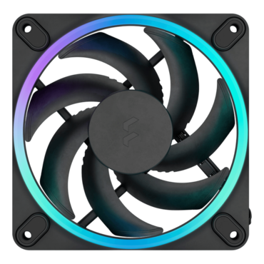 Momentum 12 RGB 120mm, ARGB LEDs, 2200 RPM, 62.44 CFM, 28.03 dBA, Cooling Fan