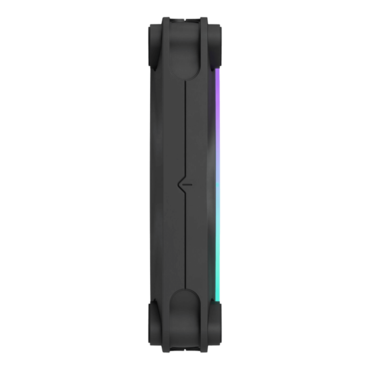 Momentum 12 RGB 120mm, ARGB LEDs, 2200 RPM, 62.44 CFM, 28.03 dBA, Cooling Fan