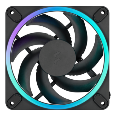 Momentum 12 RGB 3 x 120mm, ARGB LEDs, 2200 RPM, 62.44 CFM, 28.03 dBA, Cooling Fan