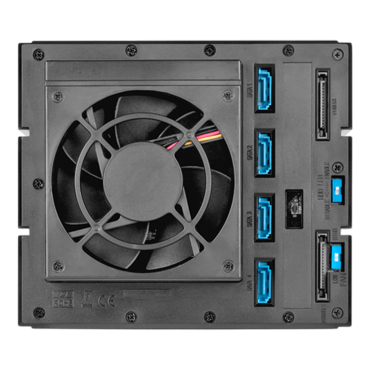 FS304-12G, Trayless 3x 5.25&quot; to 4x 3.5&quot;, SAS 12Gb/s/SATA 6Gb/s, HDD, Black Hot-swap Rack