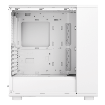 Epoch TG Clear, Tempered Glass, No PSU, ATX, White, Mid Tower Case