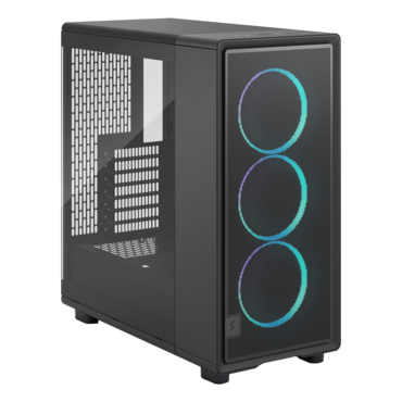Epoch TG RGB Light, Tempered Glass, No PSU, ATX, Black, Mid Tower Case