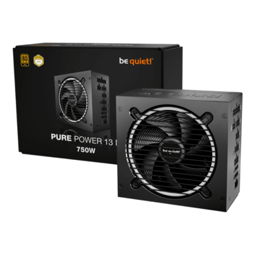 Pure Power 13 M, 80 PLUS Gold 750W, Fully Modular, ATX Power Supply