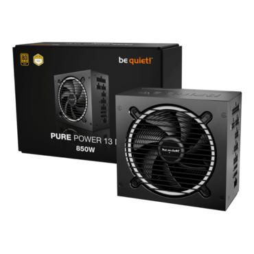 Pure Power 13 M, 80 PLUS Gold 850W, Fully Modular, ATX Power Supply