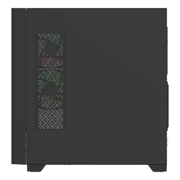 View 290 TG ARGB, Tempered Glass, No PSU, ATX, Black, Mid Tower Case