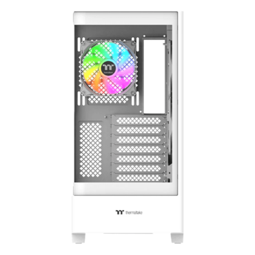 View 290 TG ARGB Snow, Tempered Glass, No PSU, ATX, White, Mid Tower Case